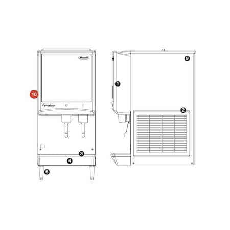 Follett Panel, Left Side PD502395